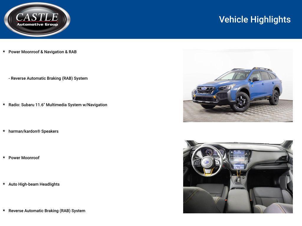 used 2025 Subaru Outback car, priced at $36,977