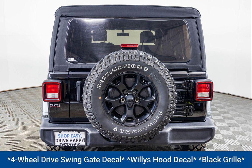 used 2022 Jeep Wrangler car, priced at $28,177