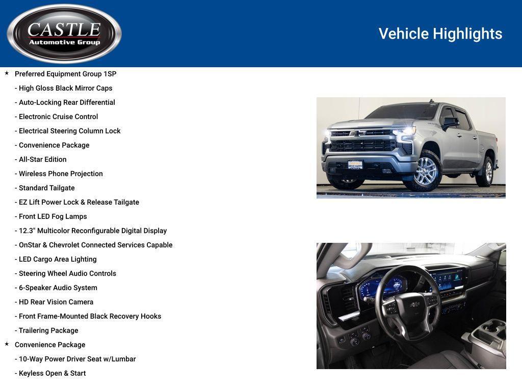 used 2023 Chevrolet Silverado 1500 car, priced at $42,777