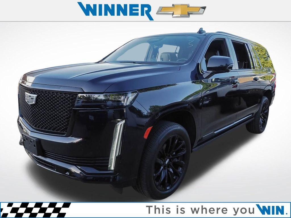 used 2023 Cadillac Escalade ESV car, priced at $77,977