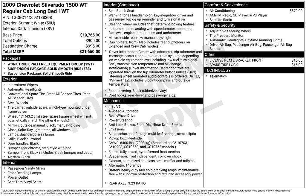 used 2009 Chevrolet Silverado 1500 car, priced at $11,895