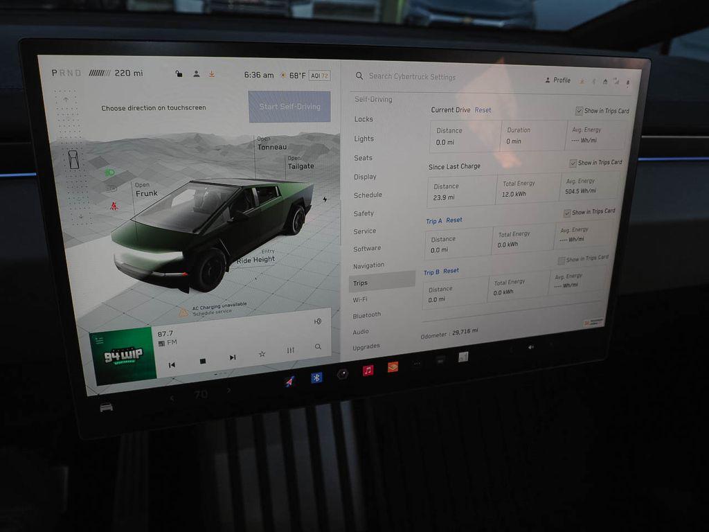 used 2024 Tesla Cybertruck car, priced at $90,588