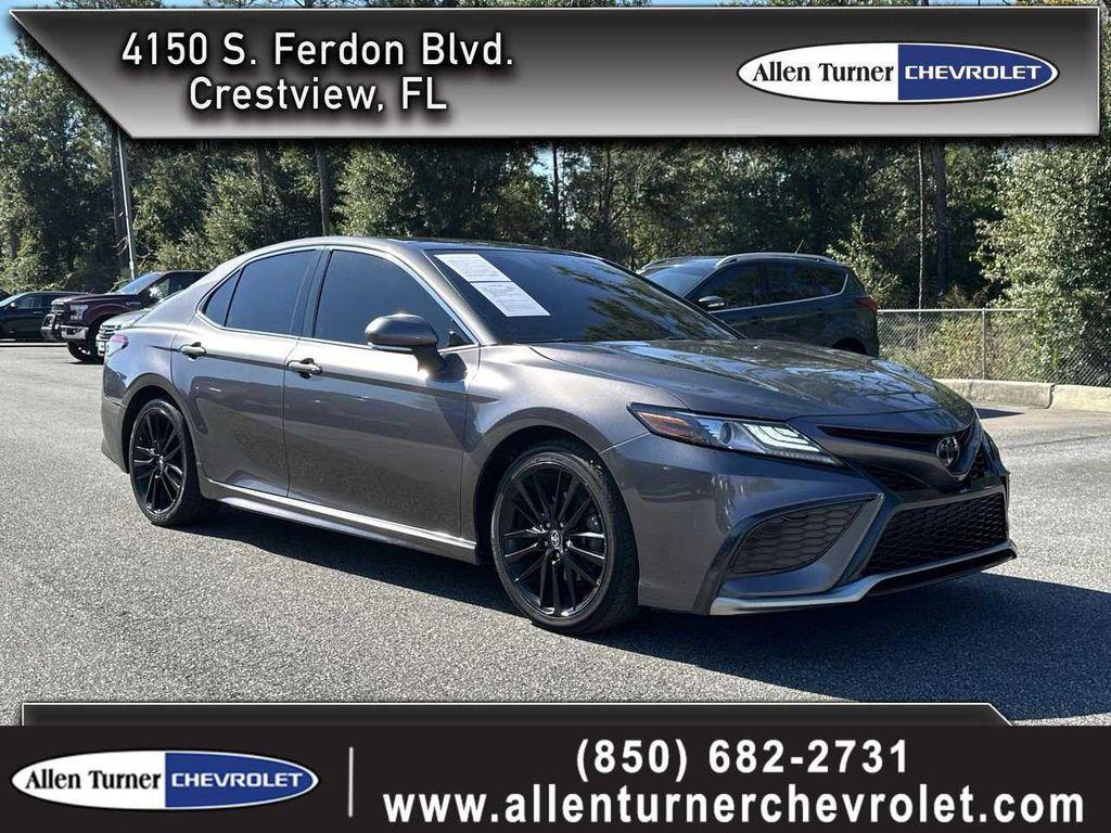 used 2021 Toyota Camry car, priced at $18,989