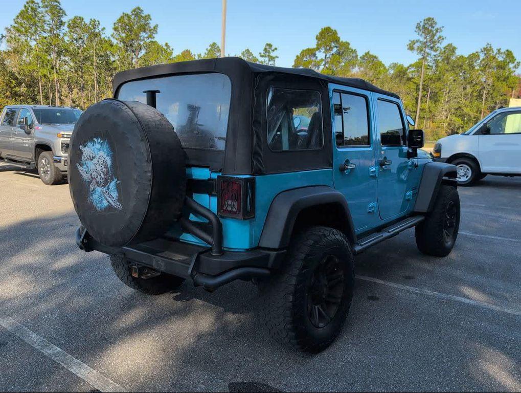 used 2017 Jeep Wrangler Unlimited car, priced at $16,399