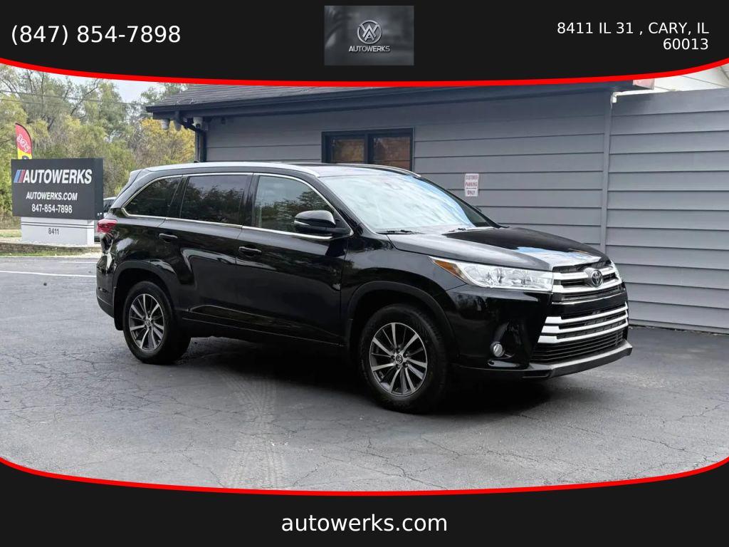 used 2019 Toyota Highlander car, priced at $17,999