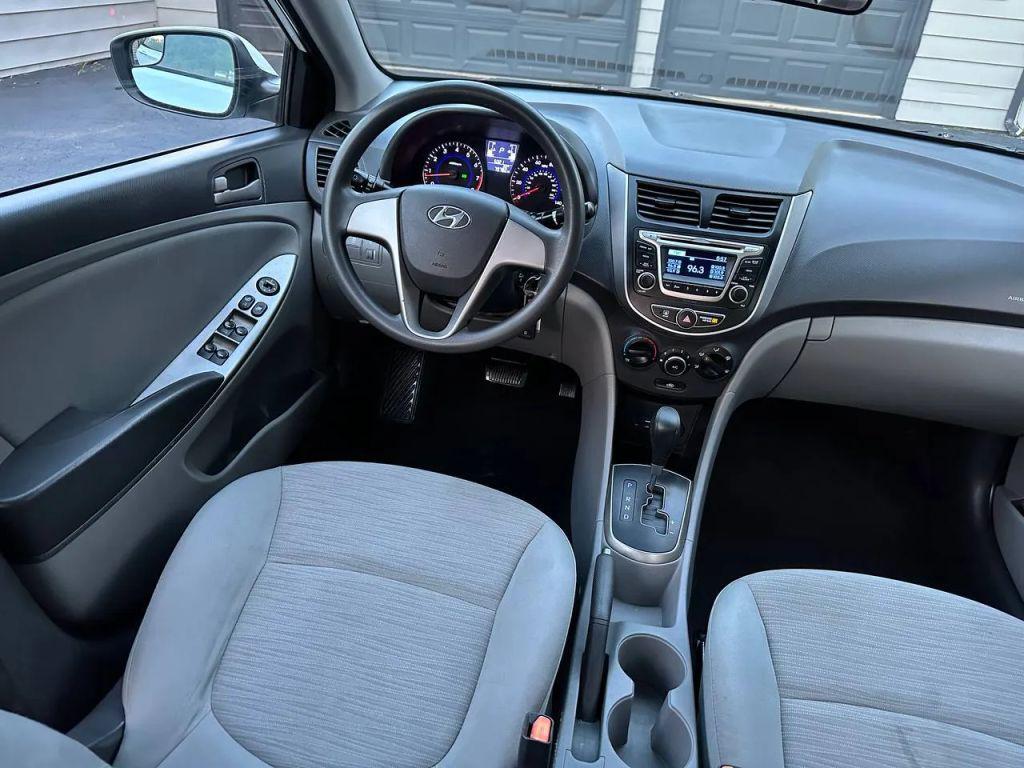 2015 Century White Hyundai Accent