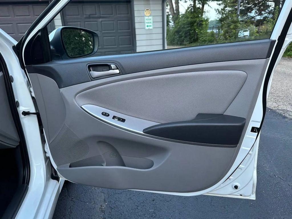 2015 Century White Hyundai Accent