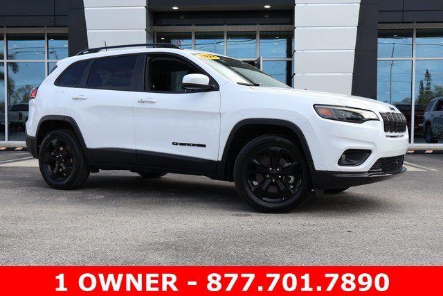 used 2021 Jeep Cherokee car, priced at $18,750