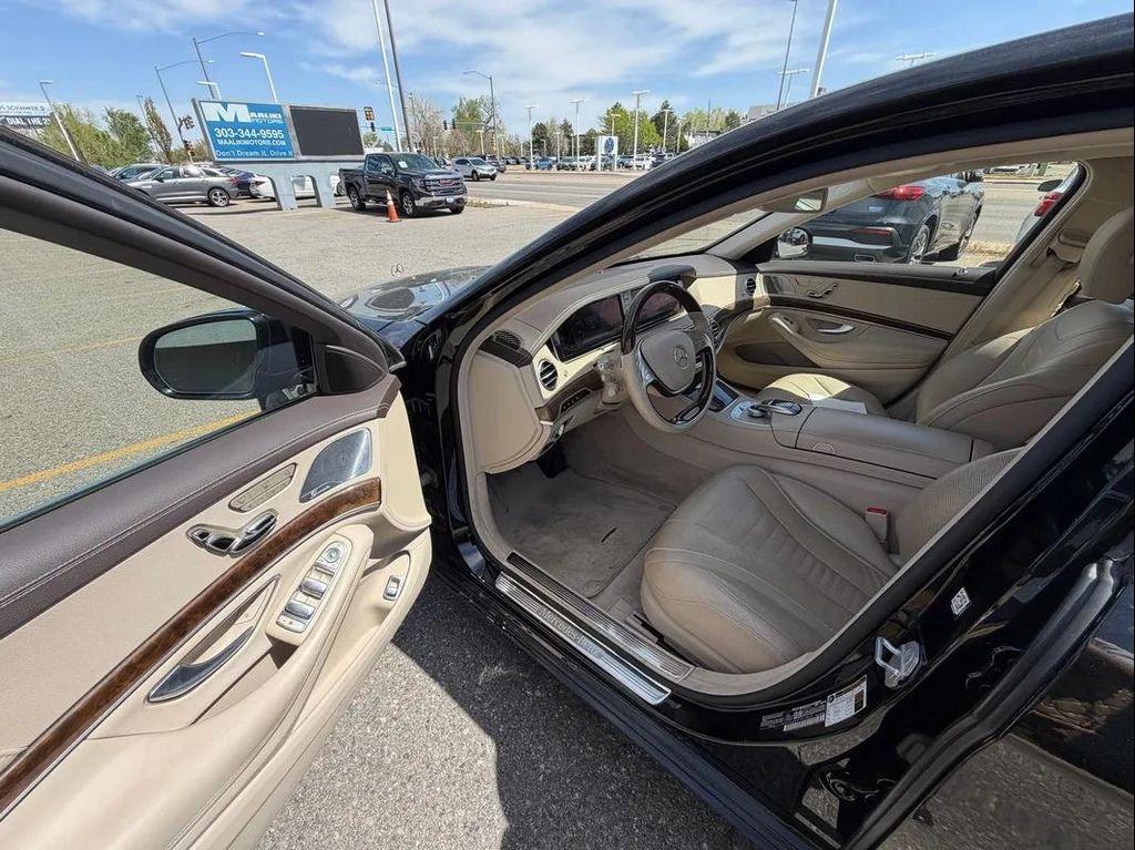 used 2015 Mercedes-Benz S-Class car, priced at $26,990
