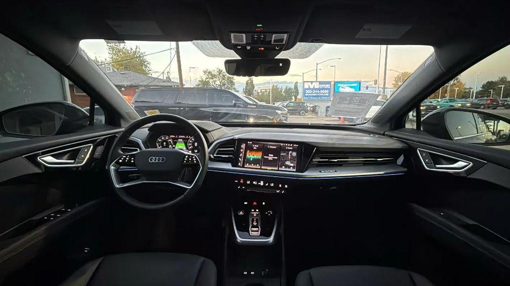 used 2024 Audi Q4 e-tron car, priced at $33,990