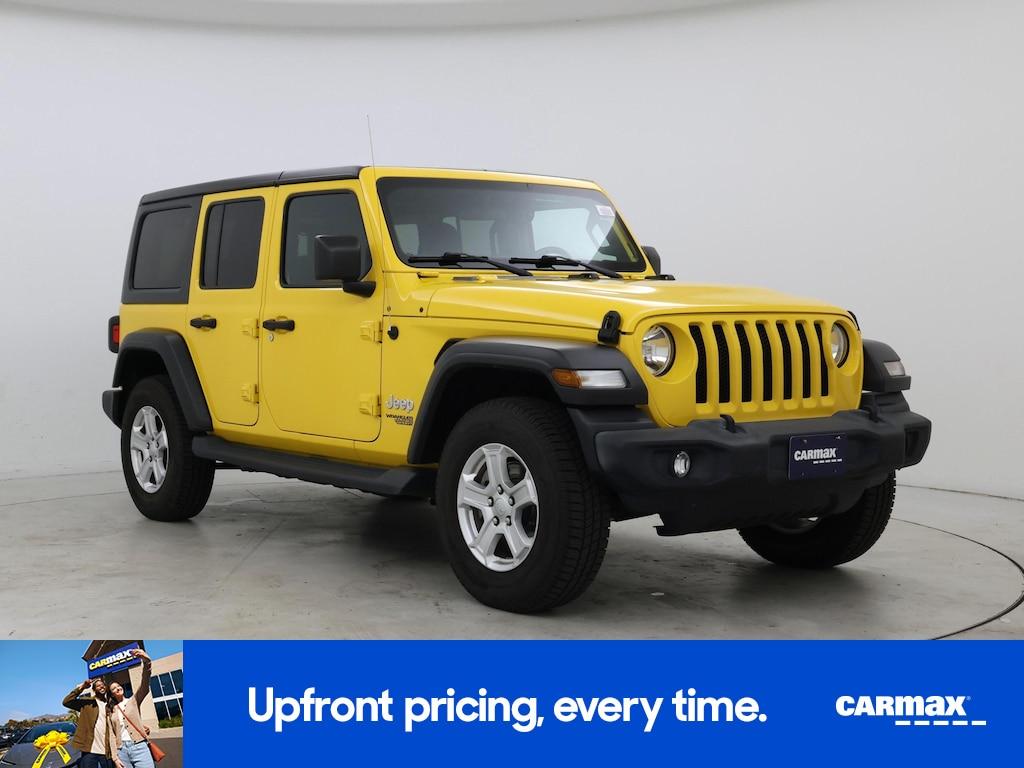 used 2020 Jeep Wrangler car, priced at $23,998