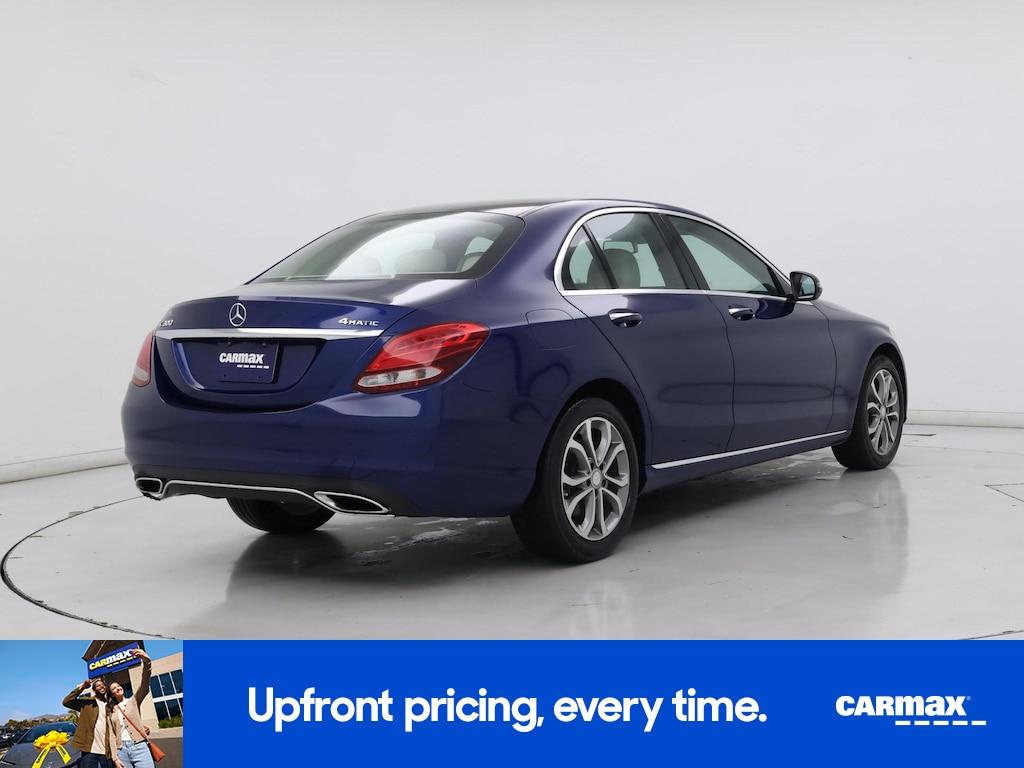 used 2017 Mercedes-Benz C-Class car, priced at $17,998