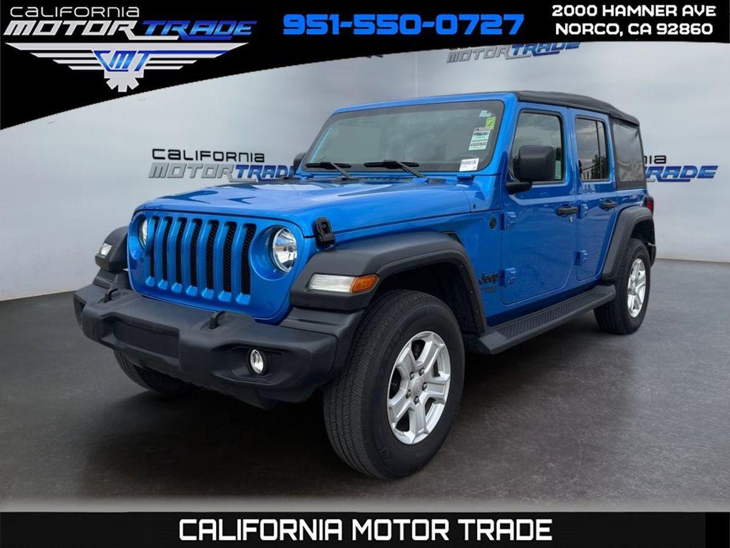 used 2021 Jeep Wrangler Unlimited car, priced at $27,599