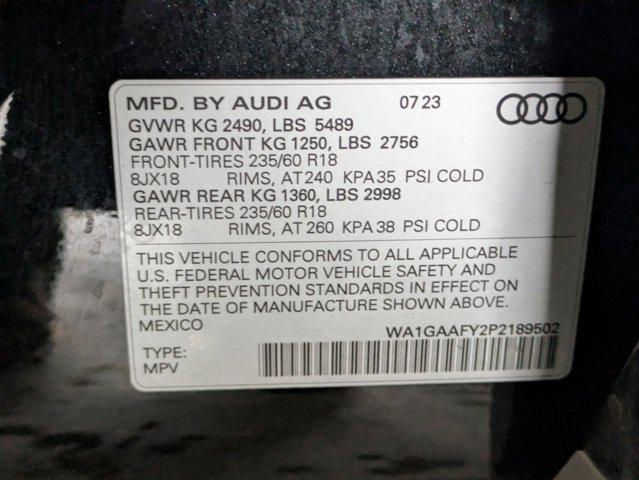used 2023 Audi Q5 car, priced at $33,993