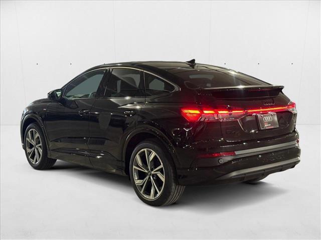 new 2025 Audi Q4 e-tron Sportback car, priced at $53,988