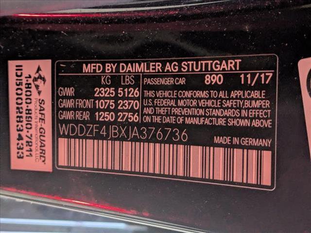 used 2018 Mercedes-Benz E-Class car, priced at $22,755