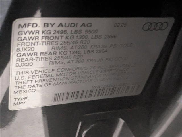 new 2025 Audi Q5 car, priced at $57,442