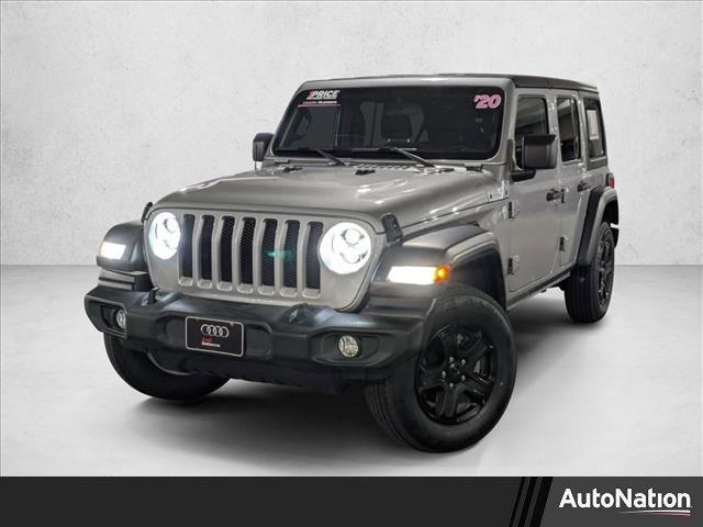 used 2020 Jeep Wrangler Unlimited car, priced at $22,349