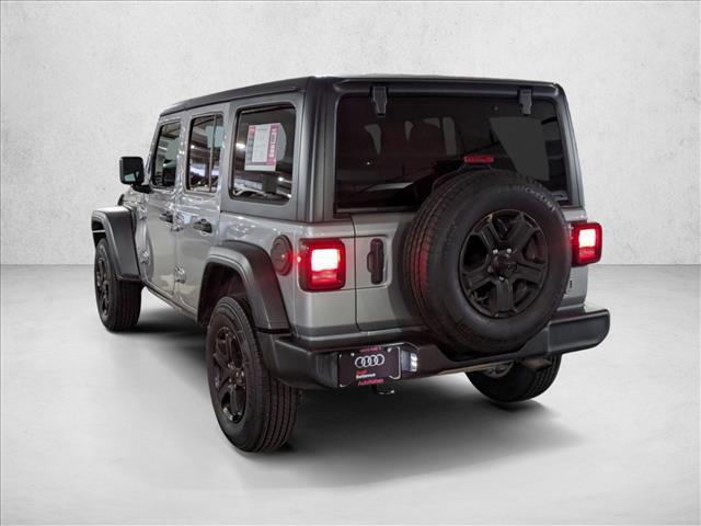used 2020 Jeep Wrangler Unlimited car, priced at $22,349