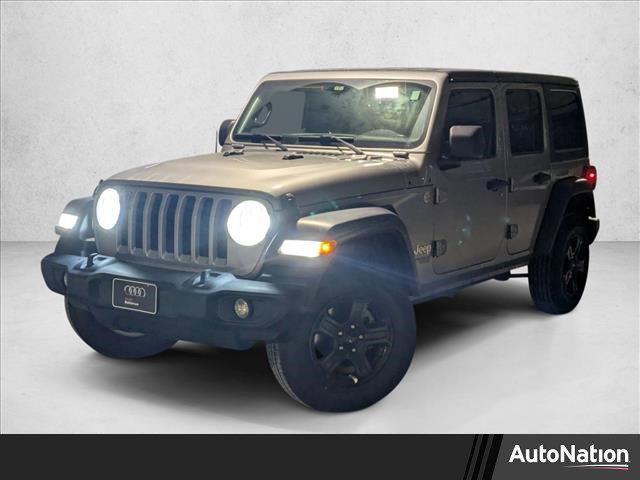 used 2020 Jeep Wrangler Unlimited car, priced at $22,991