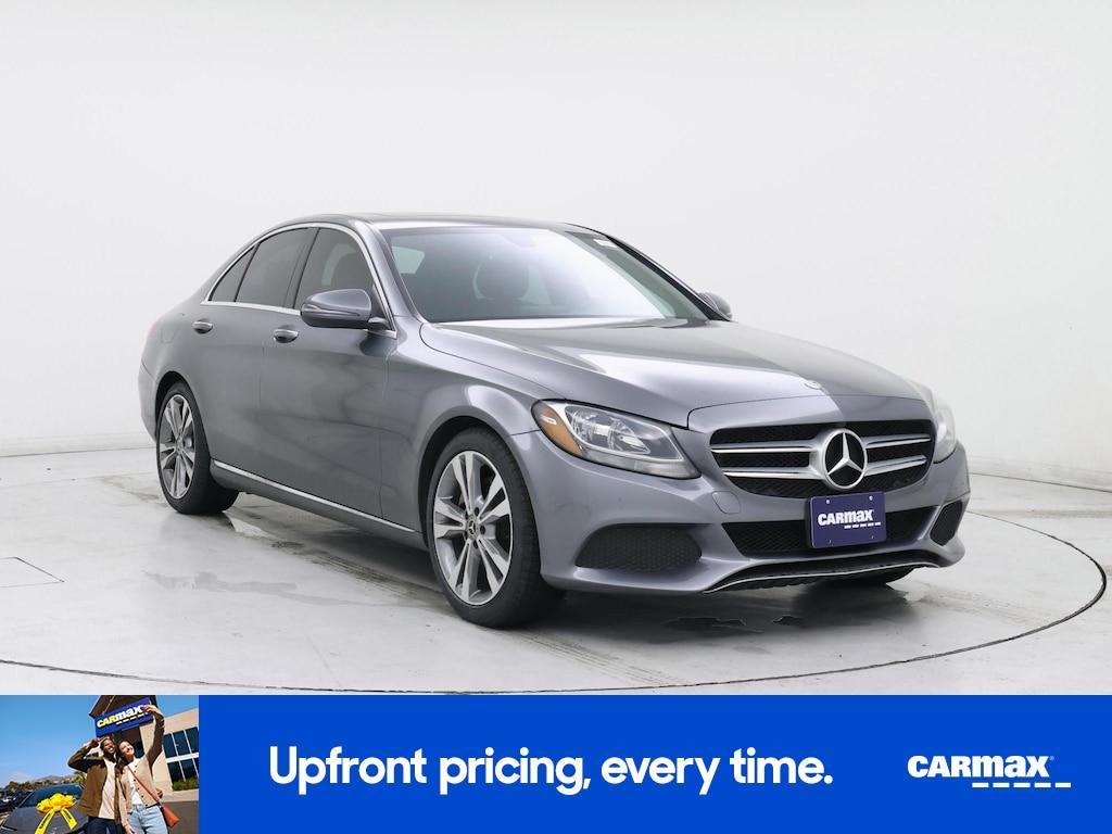 used 2018 Mercedes-Benz C-Class car, priced at $16,998