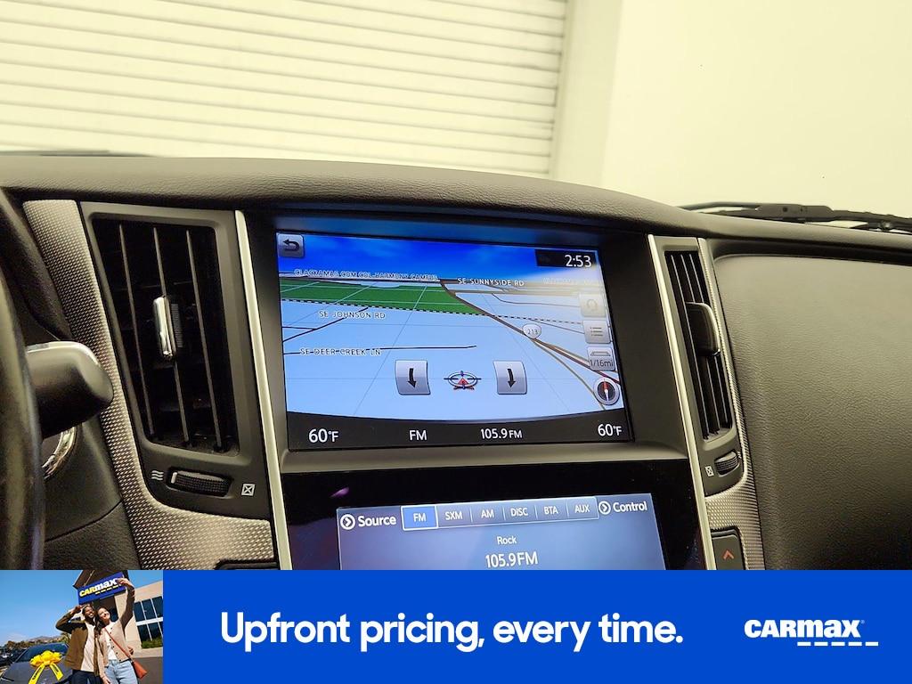 used 2015 INFINITI Q50 car, priced at $18,998