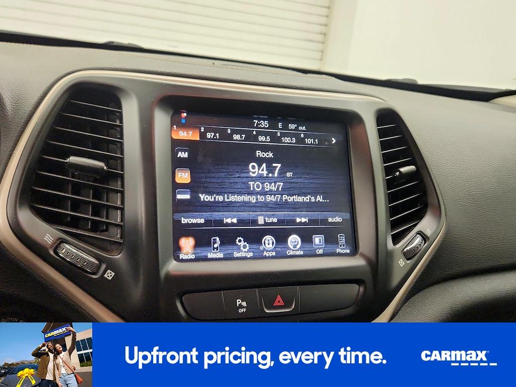 used 2016 Jeep Cherokee car, priced at $13,998