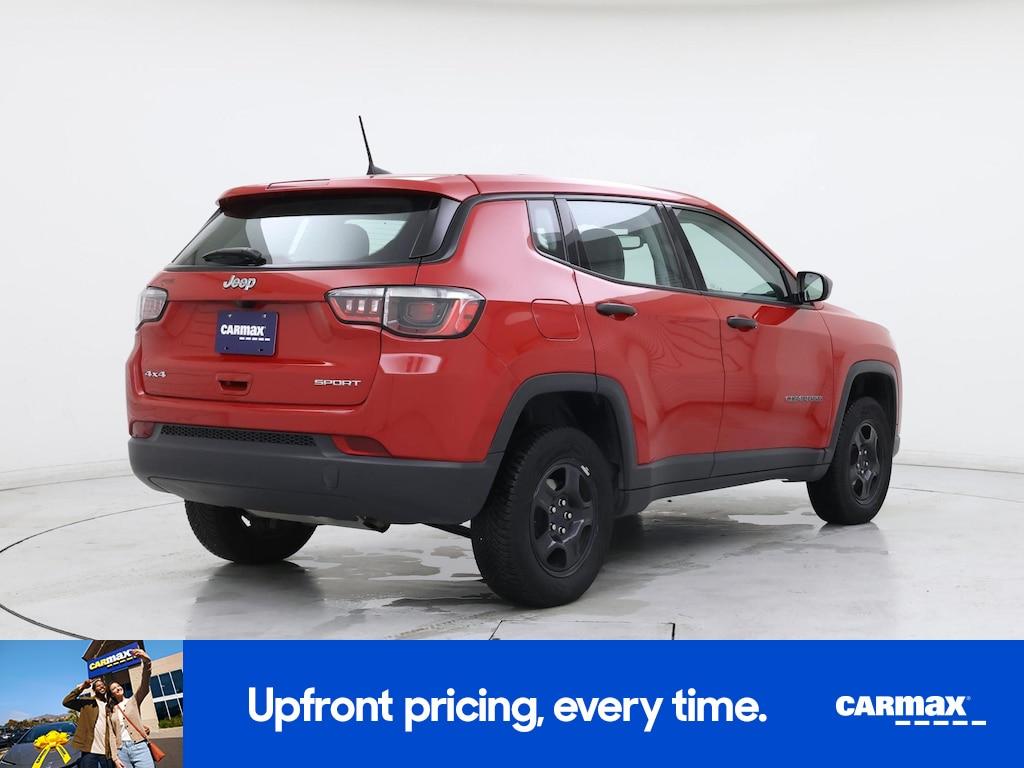 used 2021 Jeep Compass car, priced at $18,998