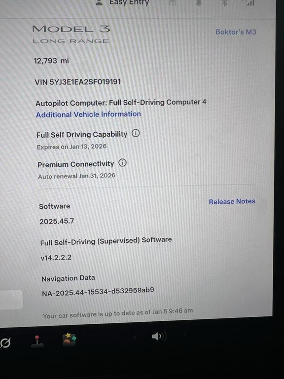 used 2025 Tesla Model 3 car, priced at $35,738