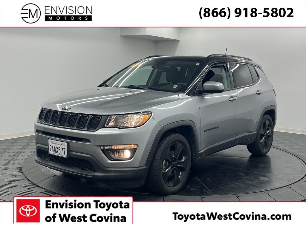 used 2021 Jeep Compass car, priced at $17,546