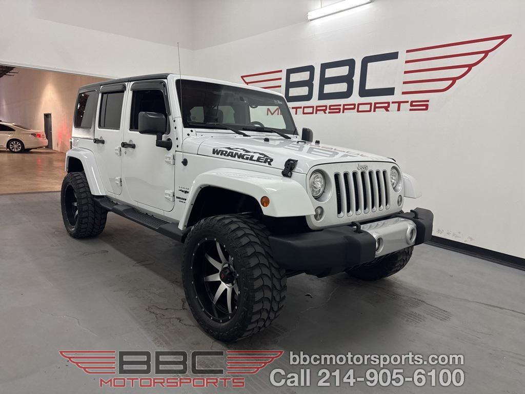 used 2017 Jeep Wrangler Unlimited car, priced at $19,900