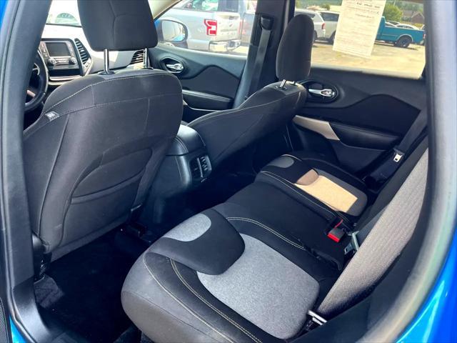 used 2018 Jeep Cherokee car, priced at $18,999