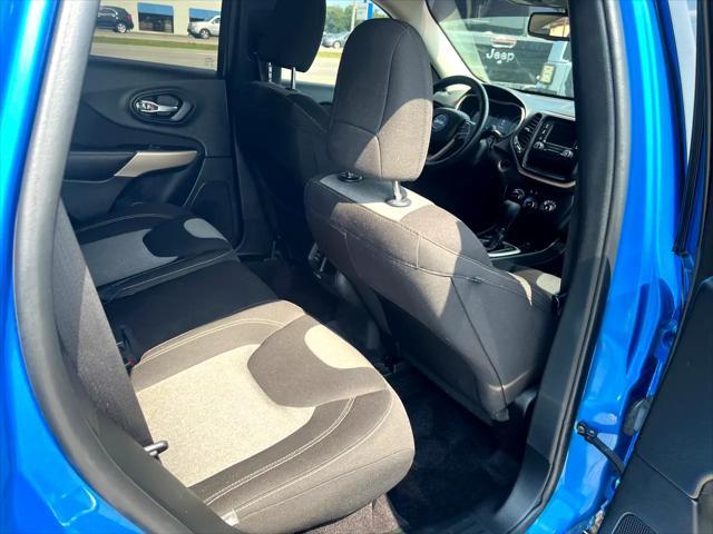 used 2018 Jeep Cherokee car, priced at $18,999