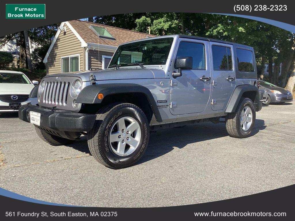 used 2015 Jeep Wrangler Unlimited car, priced at $13,995