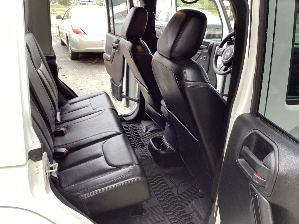 used 2017 Jeep Wrangler Unlimited car, priced at $14,995