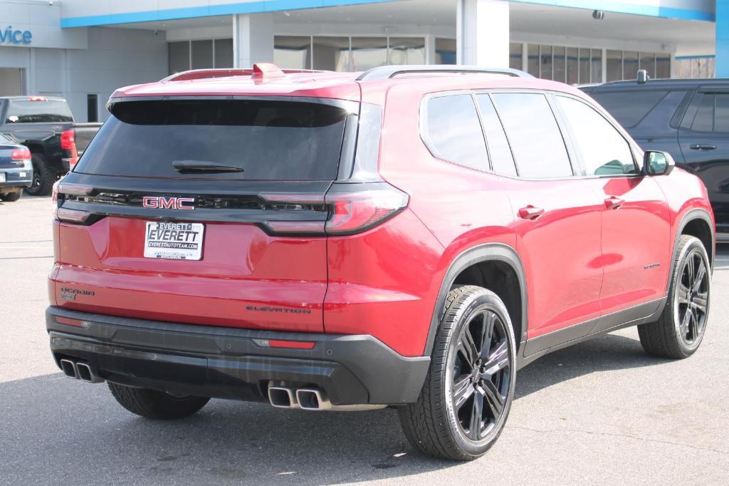 new 2025 GMC Acadia car, priced at $44,225