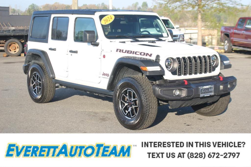 used 2024 Jeep Wrangler car, priced at $37,700