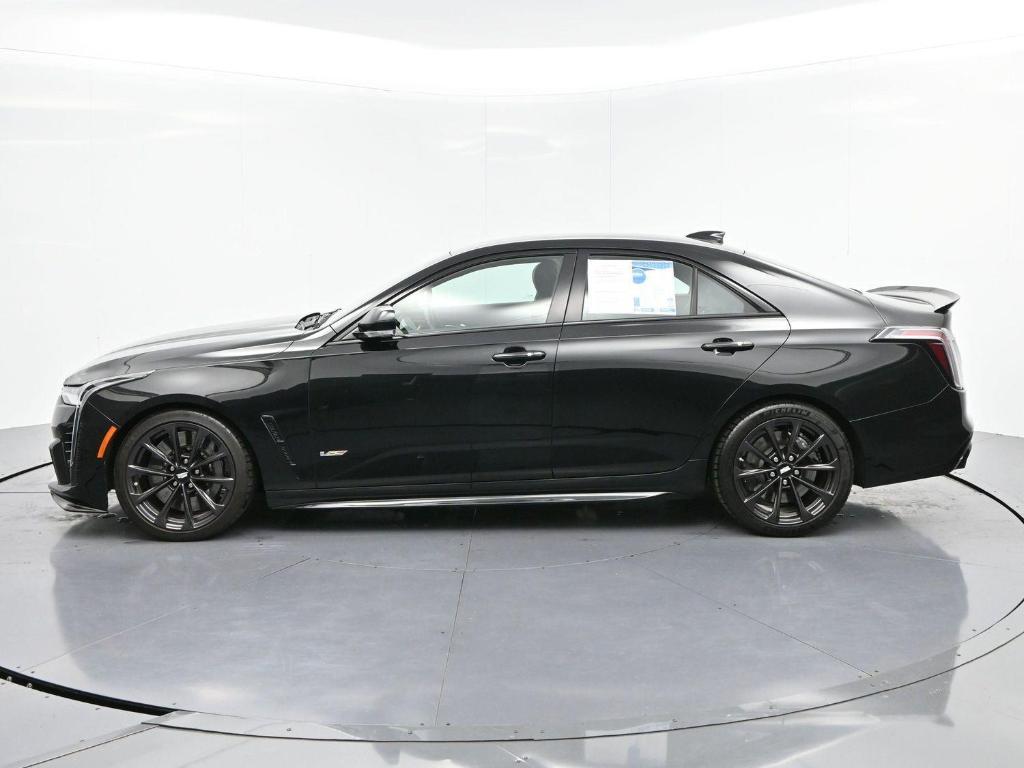 used 2023 Cadillac CT4-V car, priced at $57,000