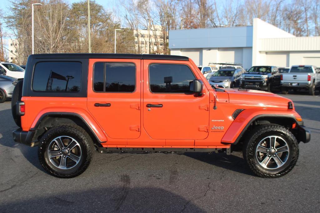 used 2023 Jeep Wrangler car, priced at $28,700