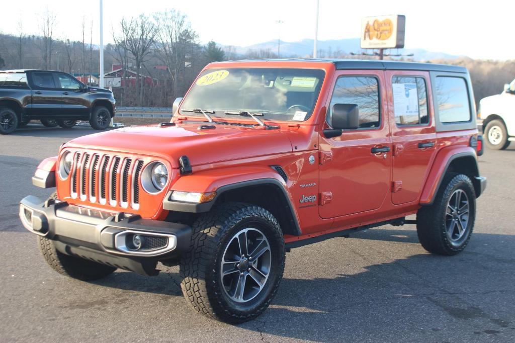used 2023 Jeep Wrangler car, priced at $28,700