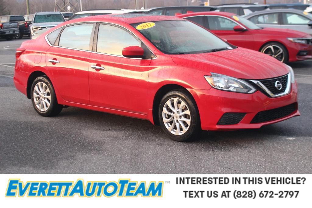 used 2017 Nissan Sentra car, priced at $5,500