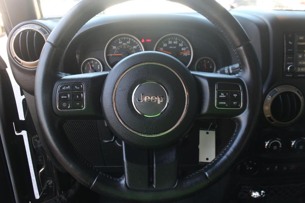 used 2017 Jeep Wrangler Unlimited car, priced at $15,700