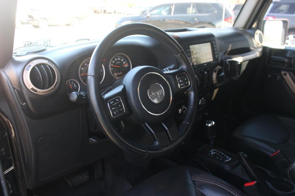 used 2017 Jeep Wrangler Unlimited car, priced at $15,700