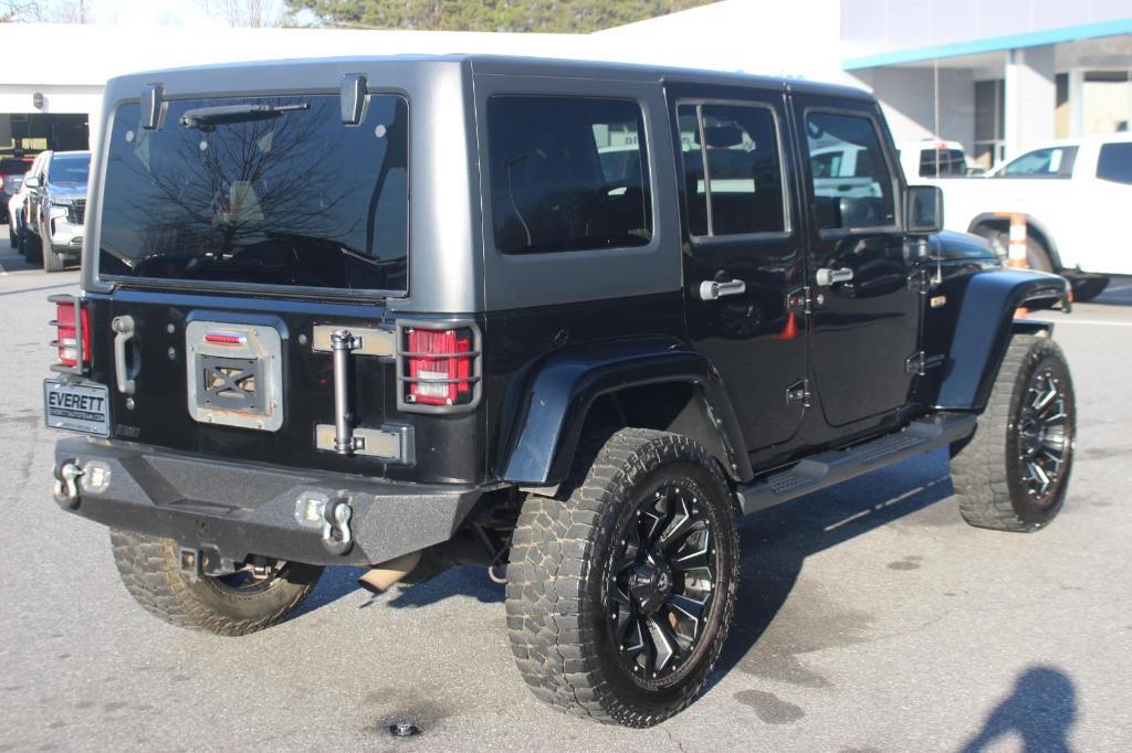 used 2017 Jeep Wrangler Unlimited car, priced at $15,700