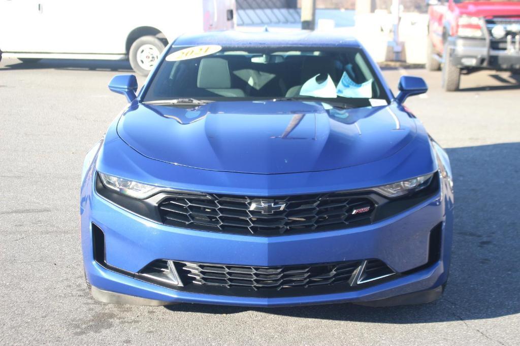 used 2021 Chevrolet Camaro car, priced at $18,000