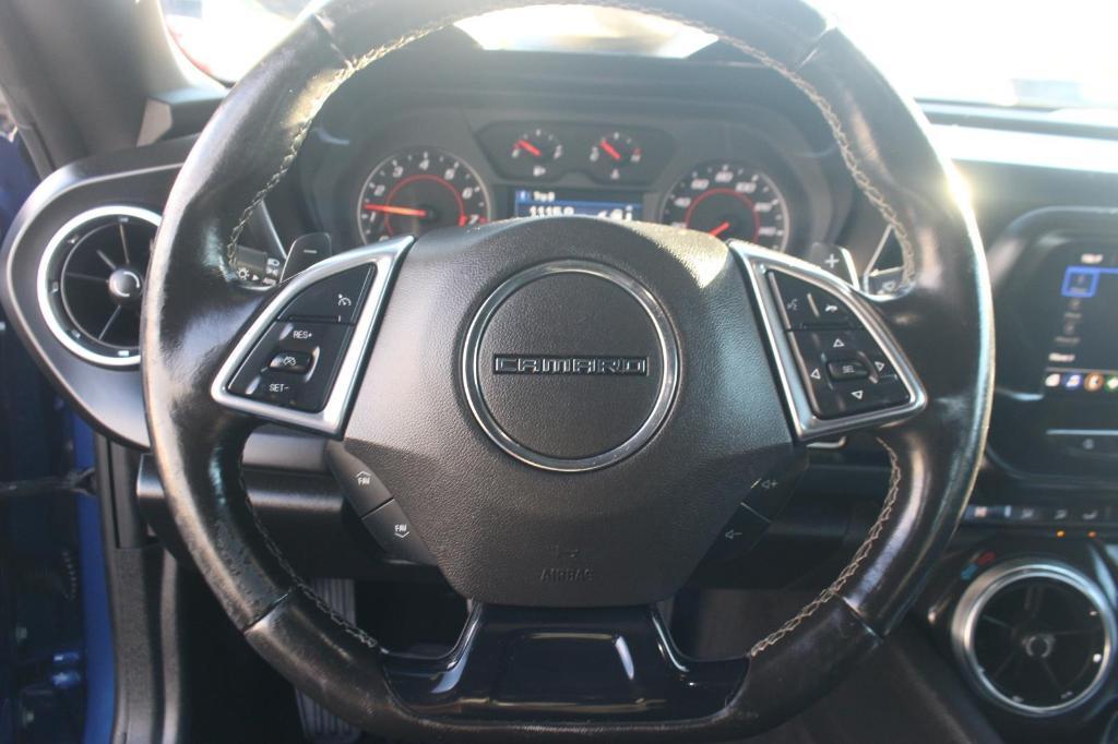 used 2021 Chevrolet Camaro car, priced at $18,000