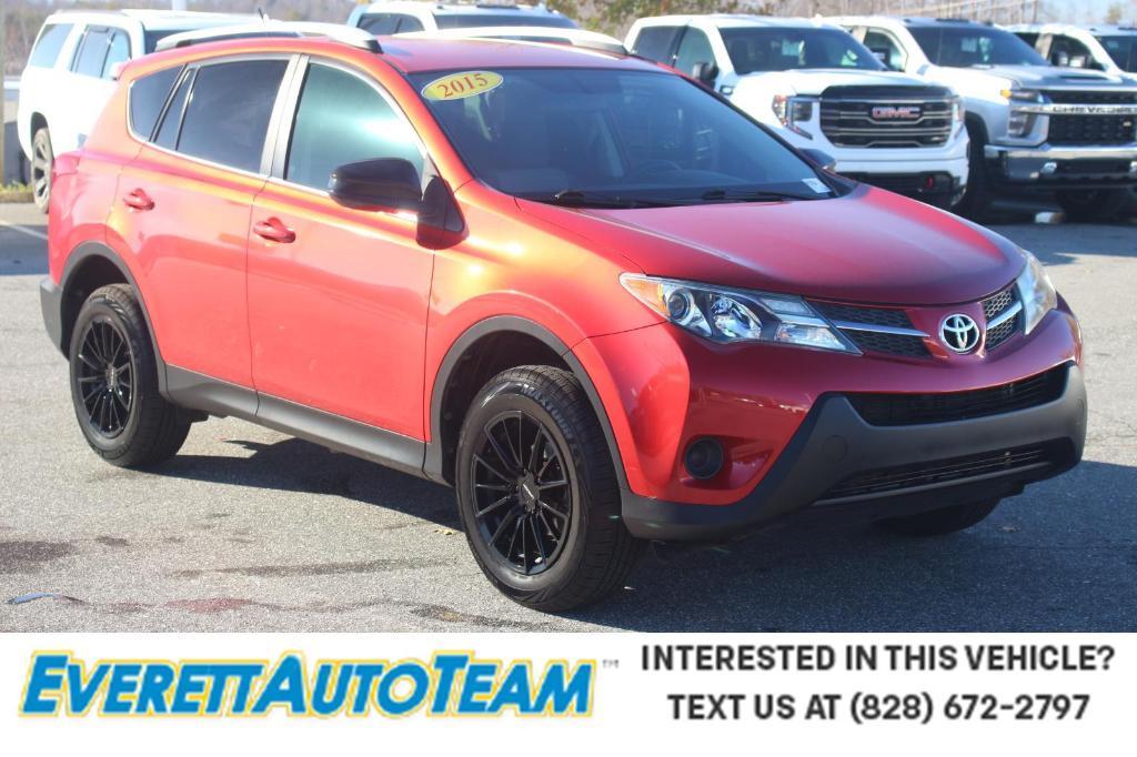 used 2015 Toyota RAV4 car, priced at $10,500