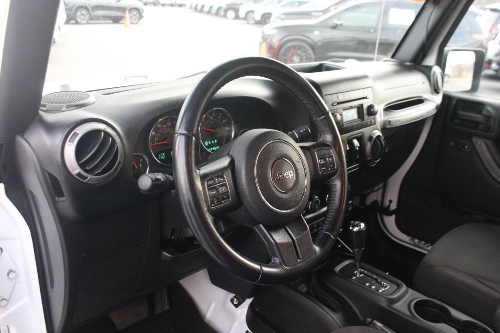 used 2017 Jeep Wrangler Unlimited car, priced at $14,000