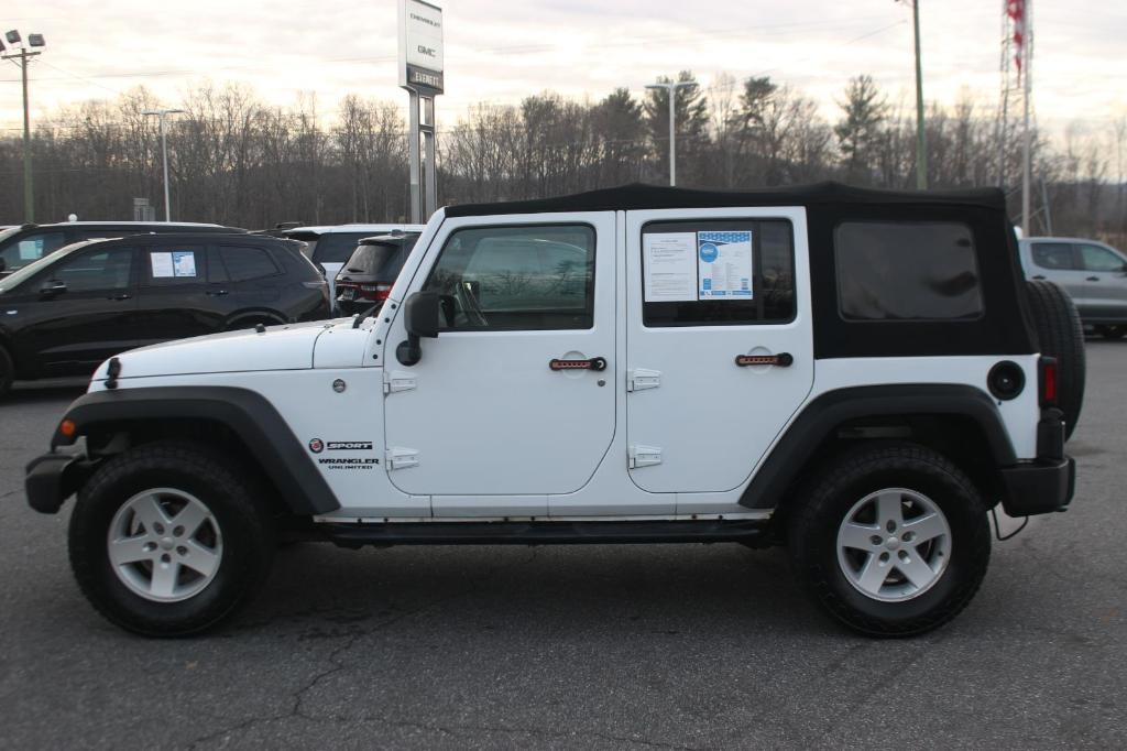 used 2017 Jeep Wrangler Unlimited car, priced at $14,000