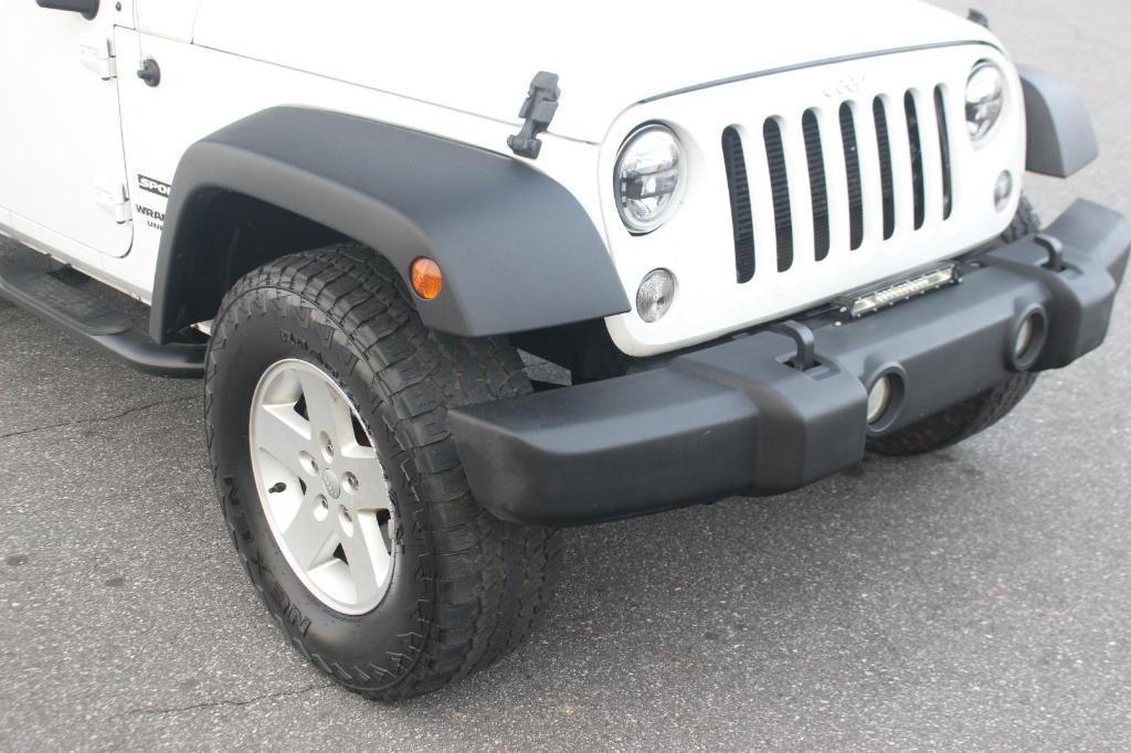 used 2017 Jeep Wrangler Unlimited car, priced at $14,000